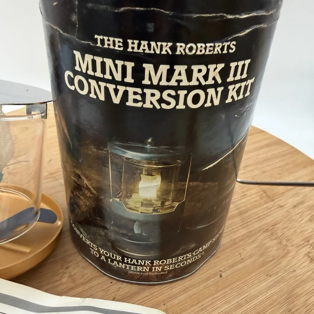 The Hank Roberts Mini Mark 3 Conversion Kit Camping Vacation Backpacking New‎